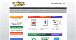 Desktop Screenshot of lojaodasplacas.com.br